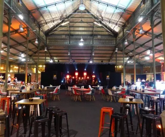 Diner de gala à la Halle Martenot de Rennes